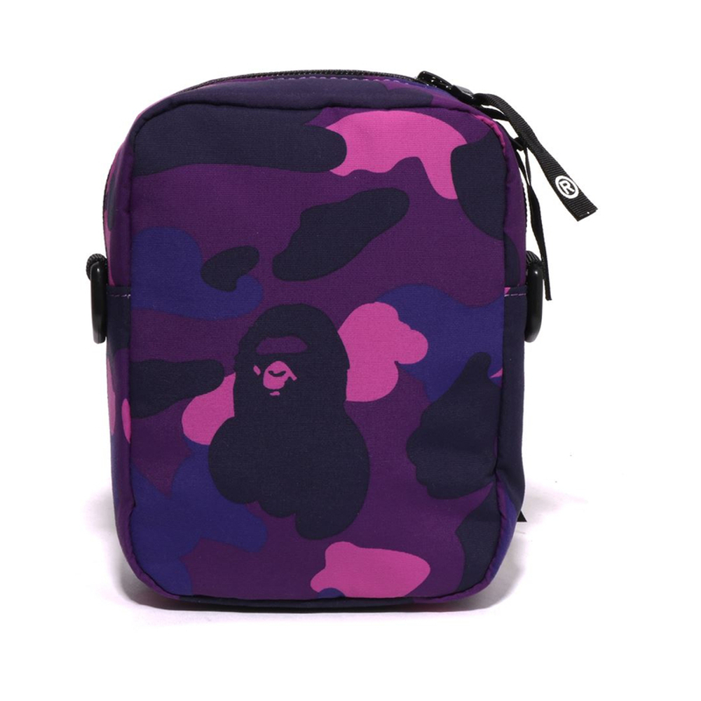 A Bathing Ape Bathing Ape Shark Head Camo Messenger Bag