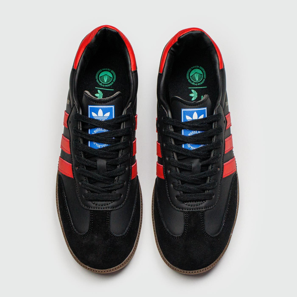 Кроссовки Adidas Samba OG Black Red Str.