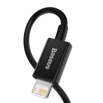 Lightning Кабель Baseus Superior Series Fast Charging Data Cable USB to iP 2.4A - Black