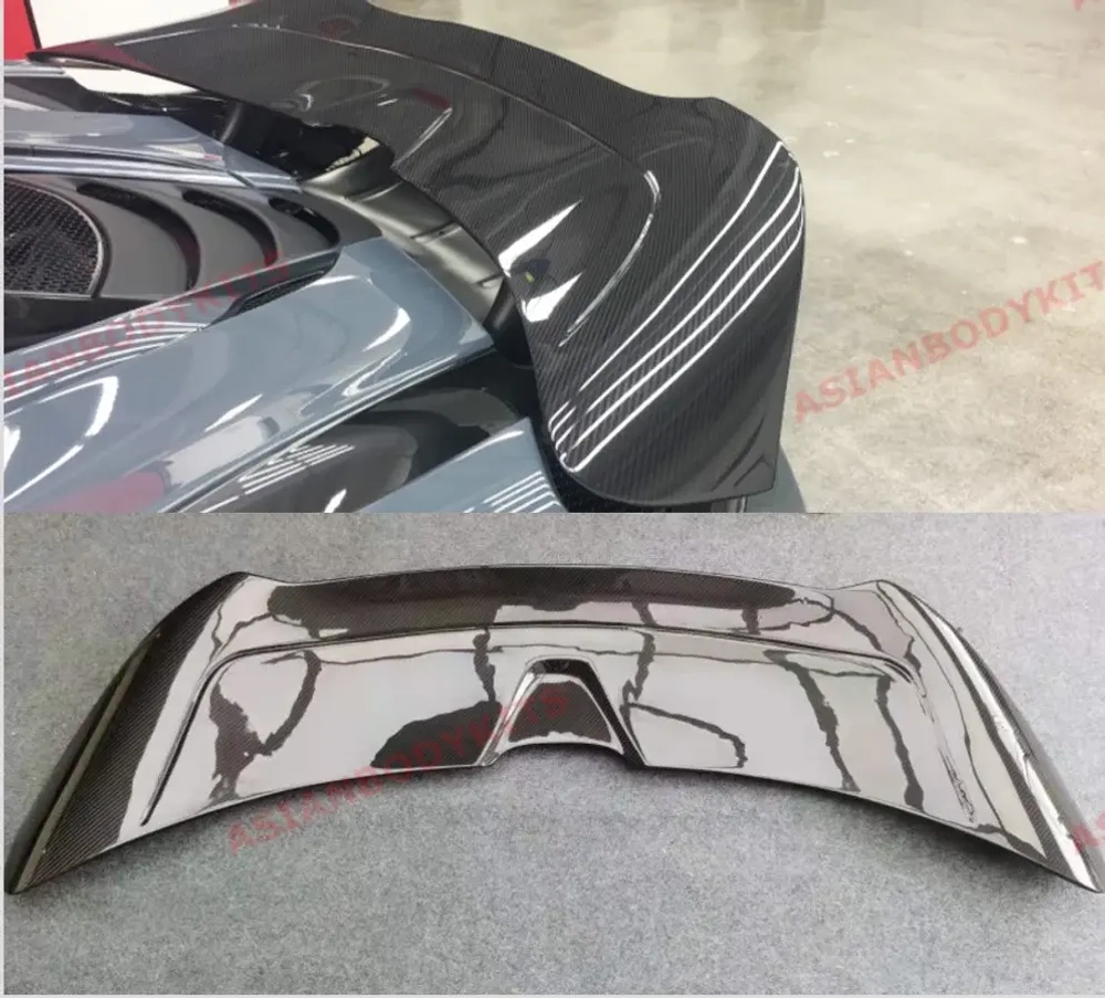 Карбоновый спойлер крыло для McLaren 720S 2017-2023 МакЛарен тюнинг