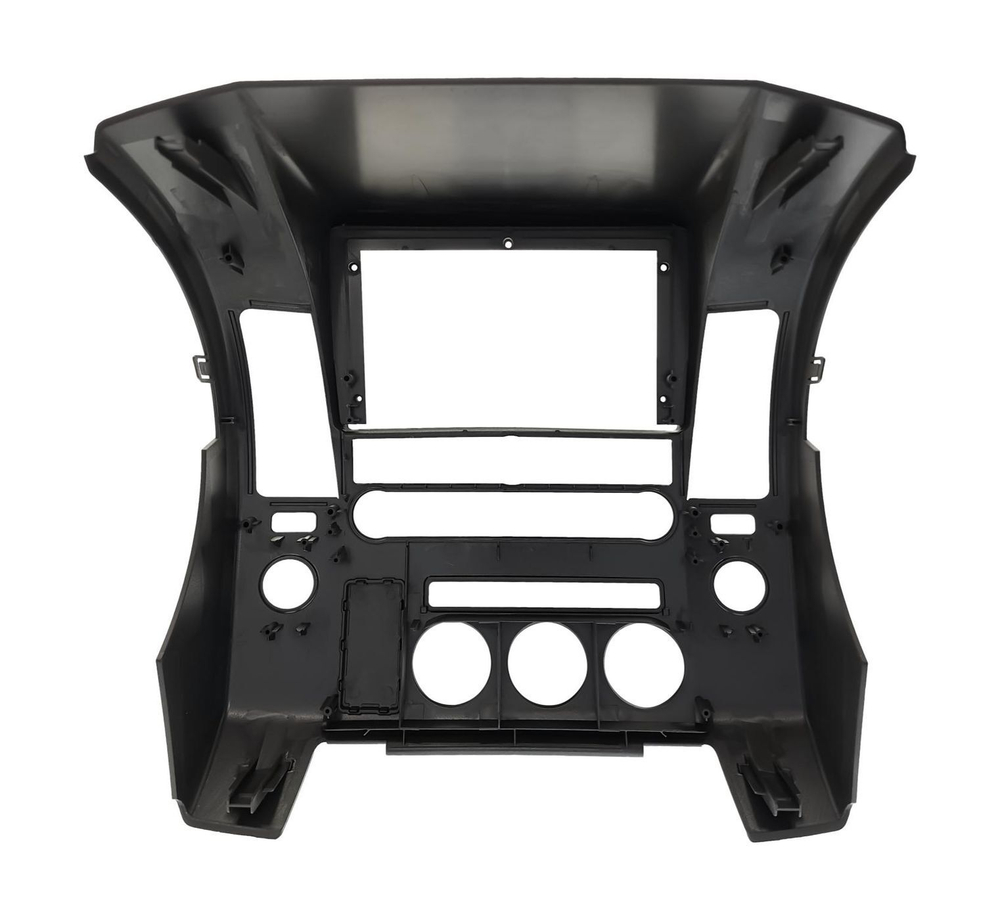 Комплект рамки с разъёмами 9" Nissan Pathfinder R51 2004-2010 топ с нави (поддержка Bose и камеры) большая - Car-Smart 9671F2