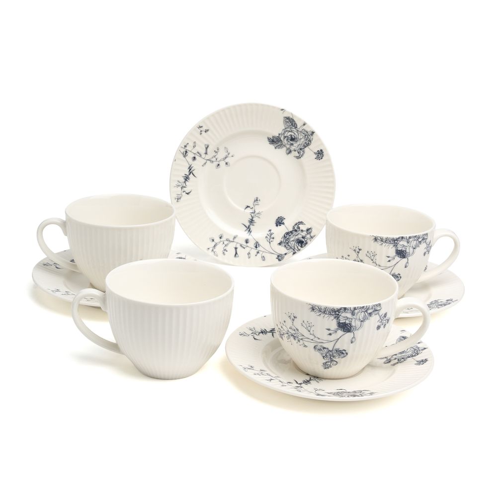 ЧАЙНЫЙ НАБОР LEFARD "BLUE GARDEN" НА 4 ПЕР. 8 ПР. 240 МЛ