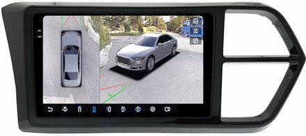 Магнитола для Jetta VS5, VS7 - FarCar BX10-360-9512-VS монитор 10.36" 2K QLED на Android 13, 6Гб+128Гб, CarPlay, 4G SIM-слот, 4 камеры в комплекте