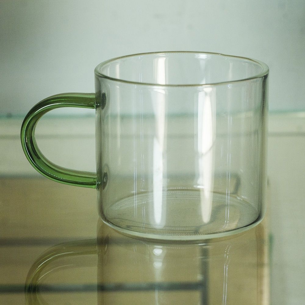 Чашка стеклянная