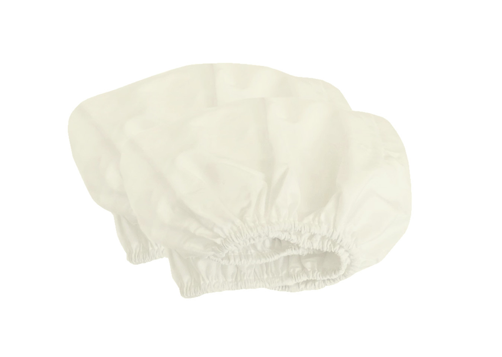 Простынь для кроватки Elegance (молочный, сатин)