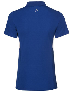 Женское поло Head Club Tech Polo Shirt W - royal blue