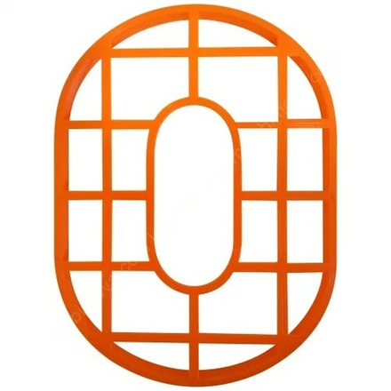 Форма для торта "Цифра 0", 25 см, 1 шт.
