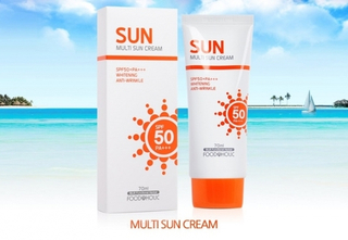 Крем солнцезащитный FOODAHOLIC Multi Sun Cream SPF 50+ PA+++ 70 мл