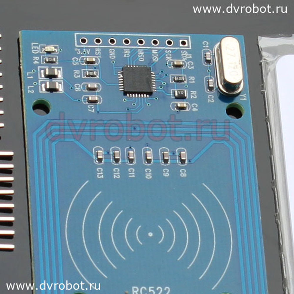 Модуль MFRC-522 RC522 RFID - СИНИЙ
