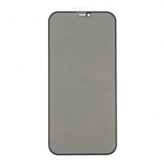 Стекло для iPhone 12/12 Pro на полный экран, анти-шпион, 012454 Черный