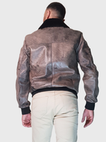 Мужская кожаная куртка