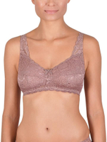 Кружевной бюстгальтер с мягкими бескаркасными чашками (Размер: 75B) (Цвет: малиновый)