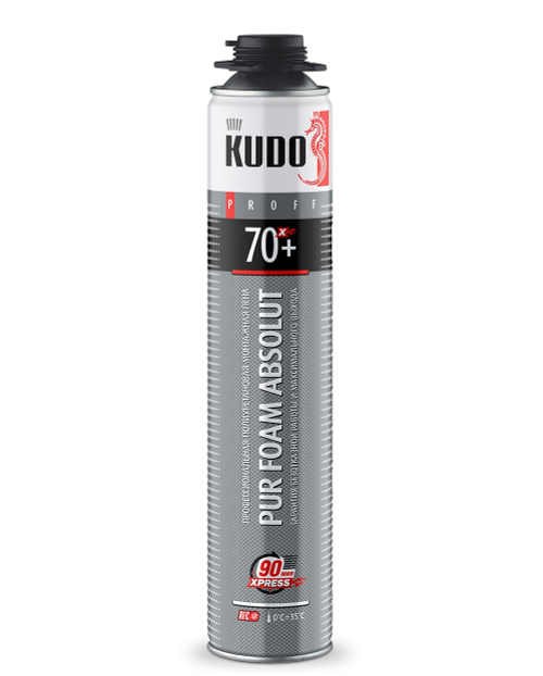 Пена монтажная KUDO PROFF 70+  профи   1000г / KUPP10SХ70+