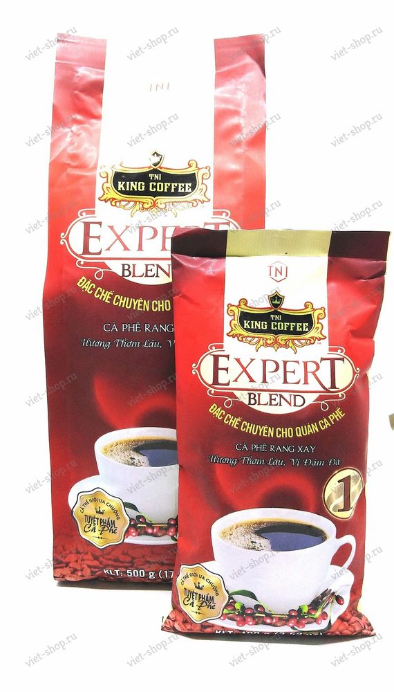 Вьетнамский молотый кофе King Coffee Expert Blend №1, 100-500 гр.