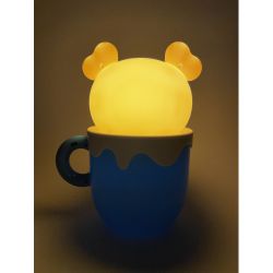 Ночник - светильник светодиодный ЭРА NLED-401-0.5W-BU аккумуляторный синий | Ночники