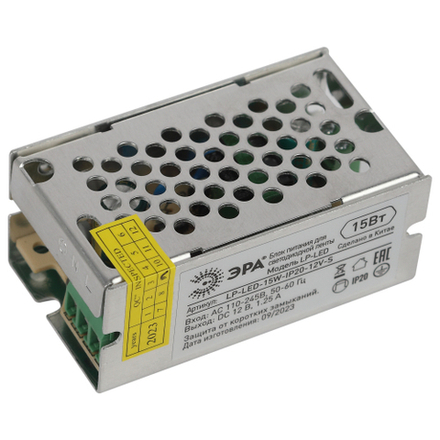 Блок питания ЭРА LP-LED 15W-IP20-12V-S