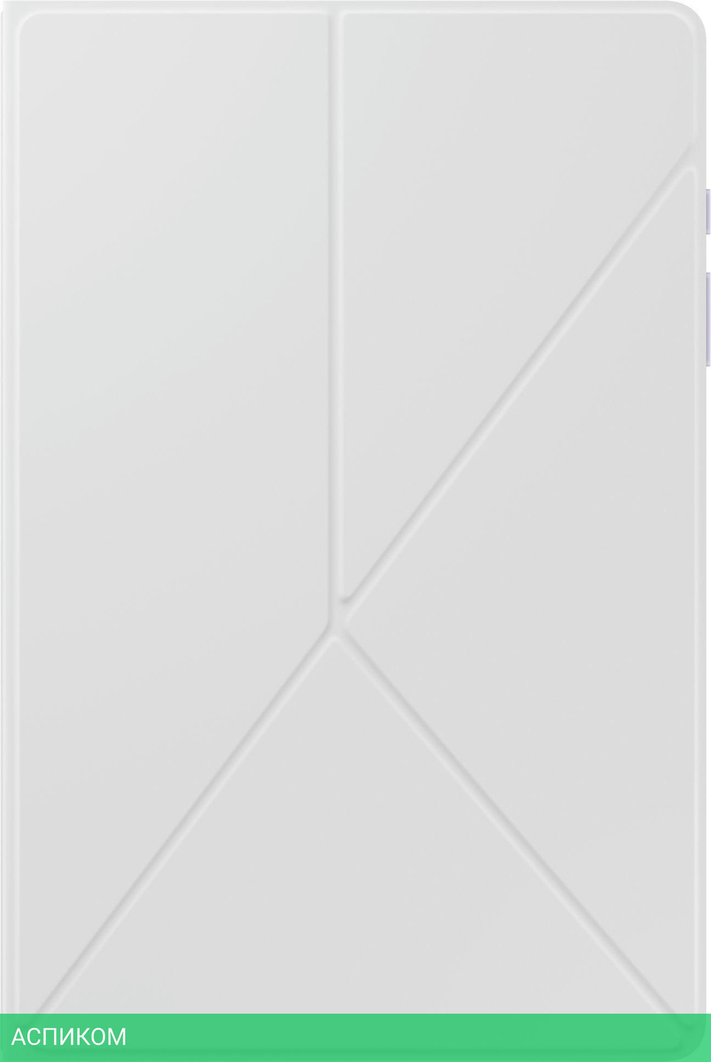 Чехол для планшета Samsung для Galaxy Tab A9+ Book Cover белый (EF-BX210TWEGRU)
