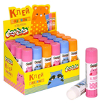 Клей-карандаш для бумаги, картона, 15г фото PVP "Зверята" (Каляка-Маляка)