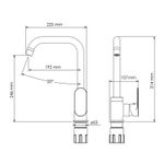 Смеситель для кухни Mindel 8507 Wasserkraft