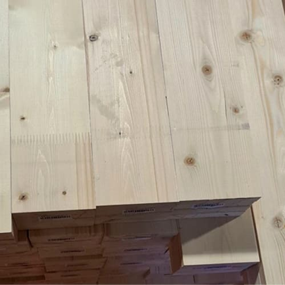 Брус клееный из хвойных пород 100х100х6000  фото 2