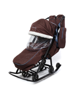 Санки-коляска Pikate Снеговик