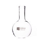 Колба плоскодонная, 500 мл, без шлифа