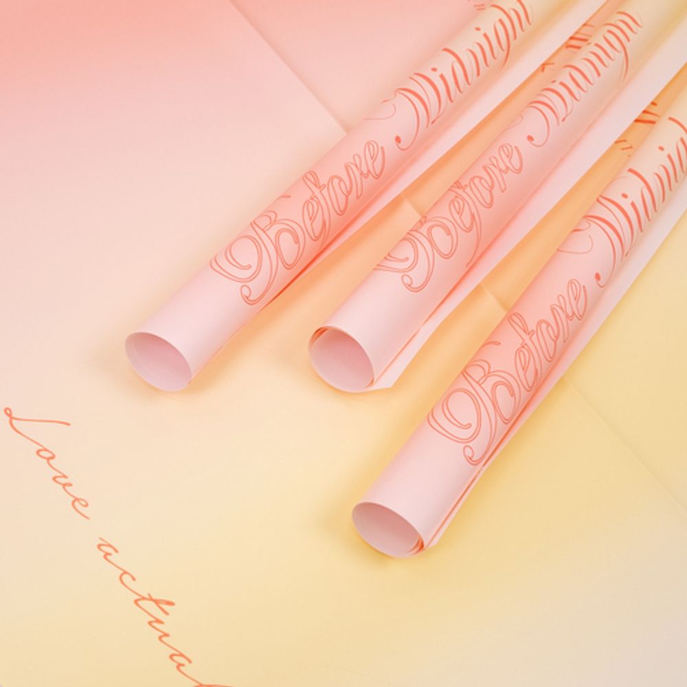 ЛИСТ &quot;MIDNIGHT&quot; 58*58/10шт ПЕРСИК/НЕЖНАЯ ВАНИЛЬ