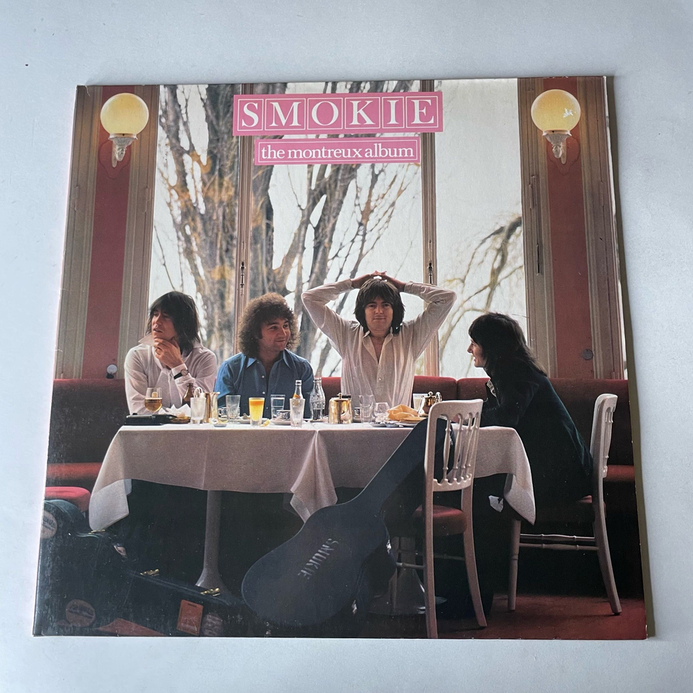 Винтажная виниловая пластинка LP Smokie Smokey Смоуки, The Montreux Album (Германия 1978)