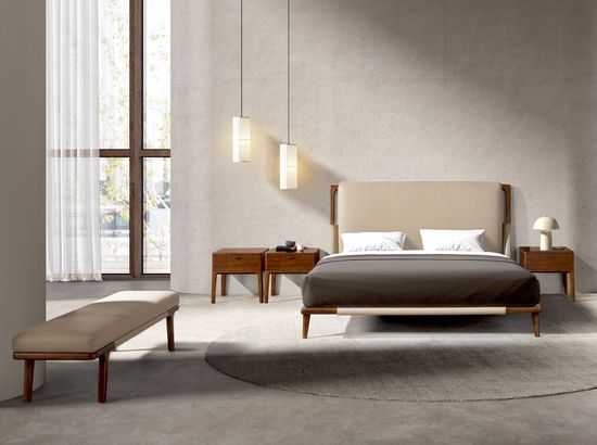 Банкетка 5179 из экокожи цвета норки