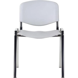 Стул офисный Easy Chair Изо серый (пластик, металл) (573683)