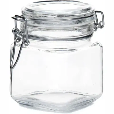 Банка КРЕМЛИН 750 мл (80360+80087 метал.клипса + пласт. уплотн.)