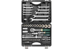 Набор инструмента RF-4821-5: 1/2" & 1/4"DR 6-гранный 82 пр. ROCKFORCE