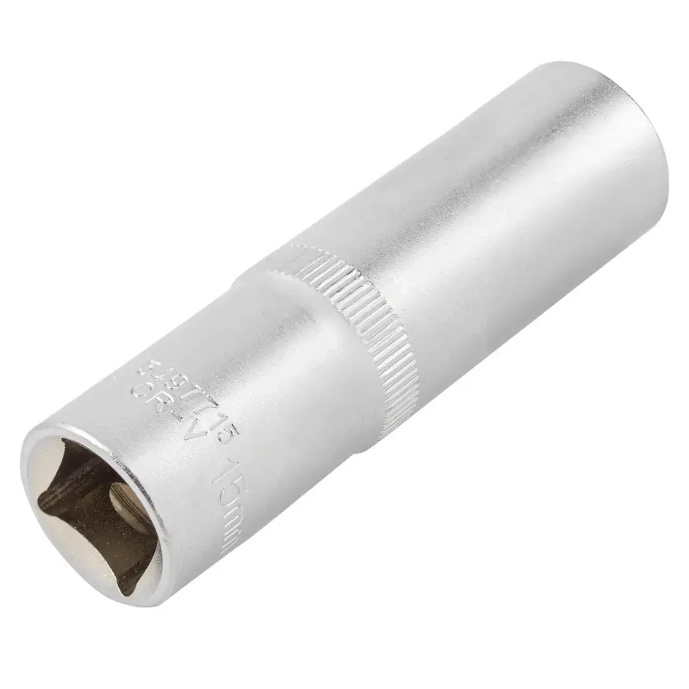 Головка глубокая 15мм 1/2''12гр. RockForce##Rock FORCE RF-5497715