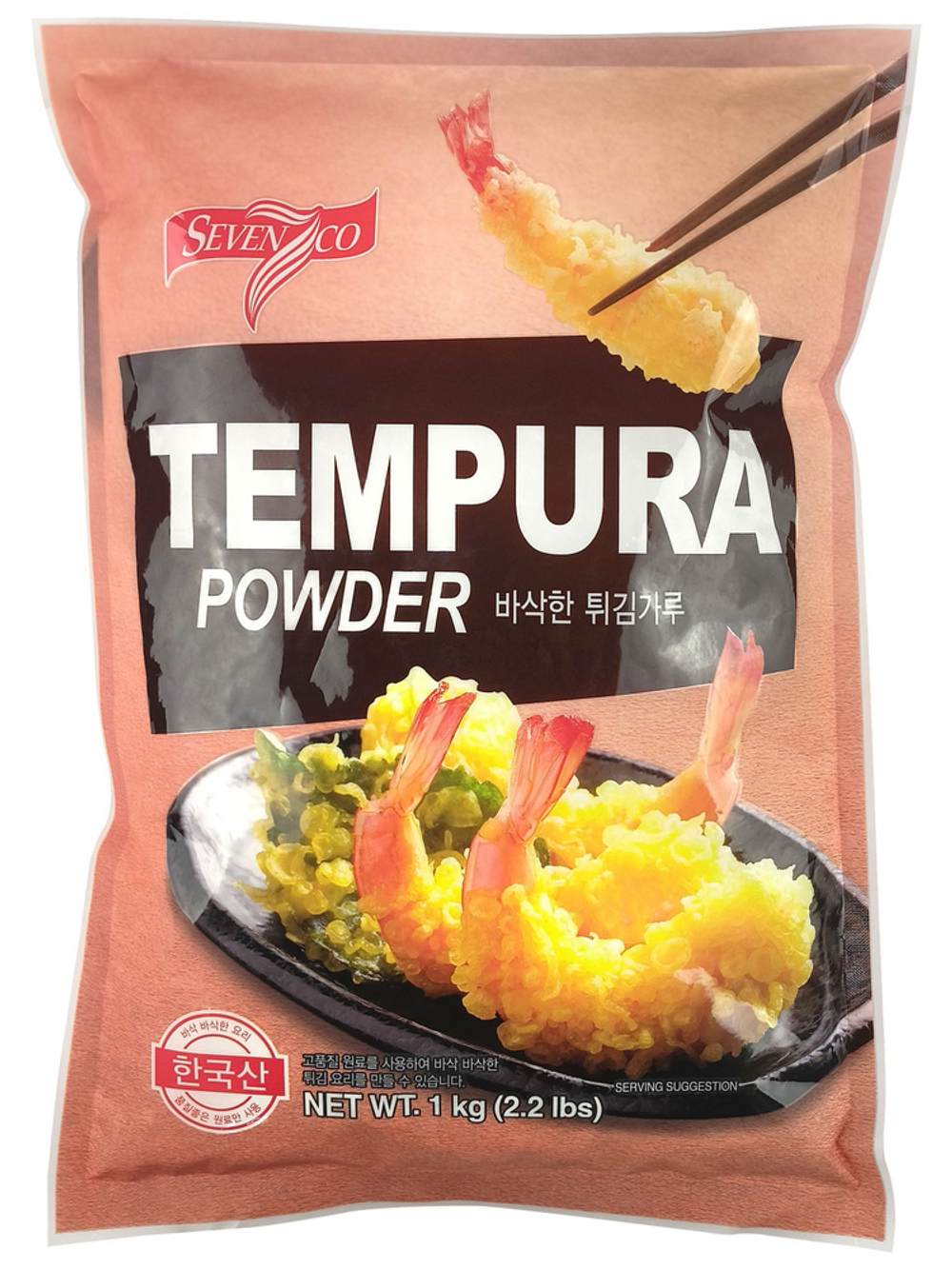 Мука панировочная пшеничная Кляр Темпура (Tempura powder), 1кг