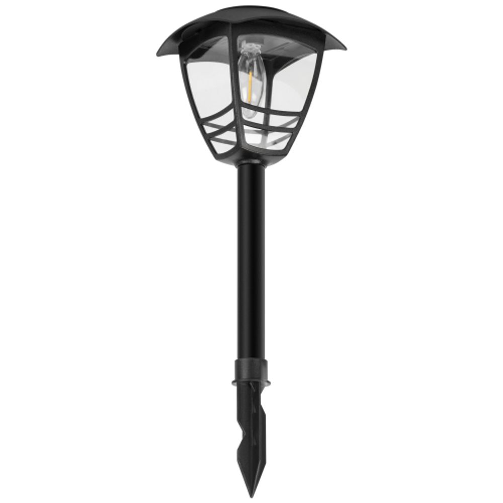 Светильник уличный ЭРА ERAFS025 - 06 грунтовый фасадный 2 в 1 на солнечной батарее 1LED 21 см