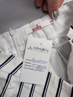 Юбка-шорты Zolla в полоску 42 размер