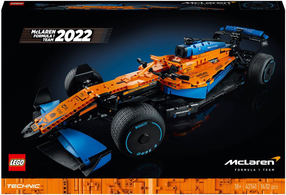 Конструктор LEGO Technic 42141 Гоночный автомобиль McLaren Formula 1