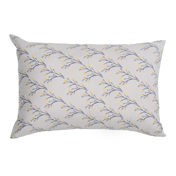 Набор из двух наволочек из сатина с принтом "Соцветие" из коллекции essential, 50х70 см