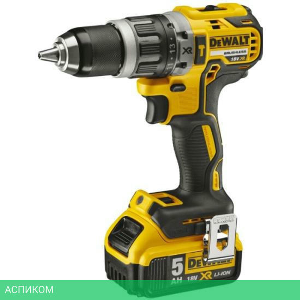 Дрель-шуруповерт DeWalt DCD796P2-QW кейс