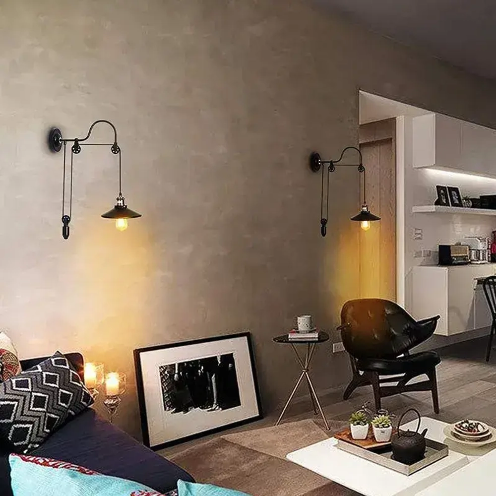 Настенный светильник, E27, 60 Вт