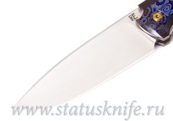 Нож CKF/Philippe Jourget FIF20 2021 (M390, ZircuTi bolster/clip, cool CF, Ti)фотография - 3