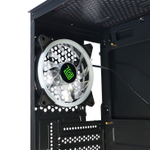 Корпус BaseTech eXtreme GFX-04, Без БП, ATX, чёрный, 1xRGB FAN, 2xUSB2, 1xUSB3, бок: закалённое стекло (BT-GFX-04-TG-1F-RGB)