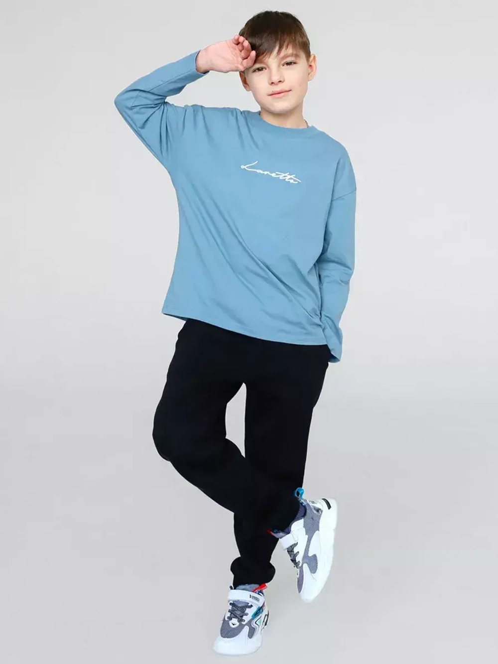 Лонгслив оверсайз кофта для мальчика