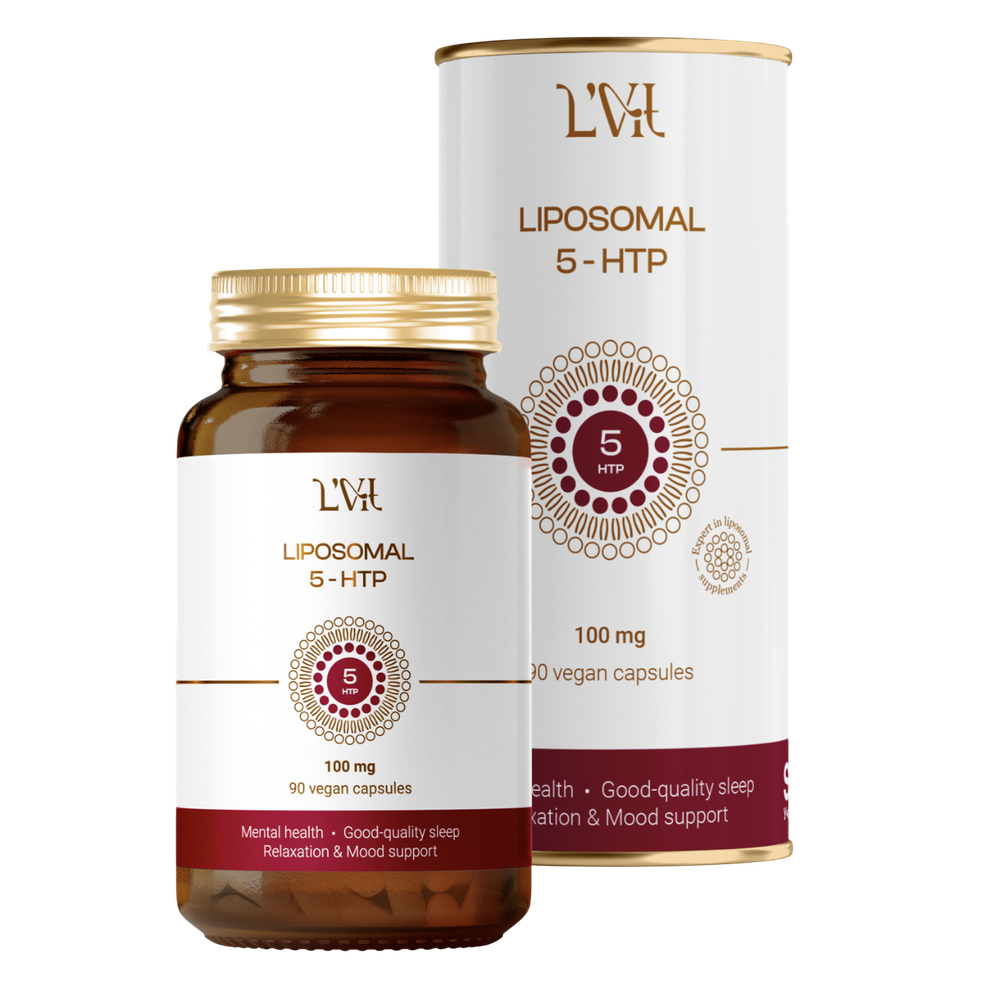 Liposomal Vitamins 5-HTP 100 mg 90 veg caps , 5-Гидрокситриптофан
