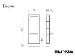 Зеркало парикмахерское EMPIRE
