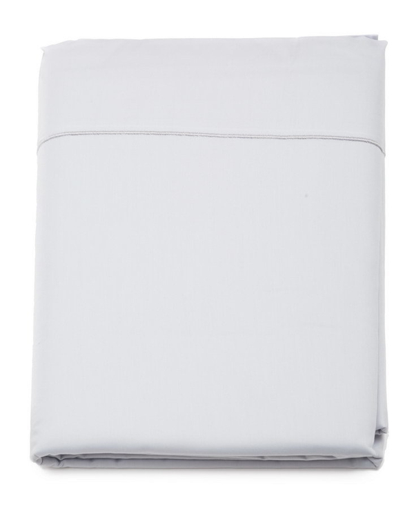 Простыня прямая 280x320 Blanc des Vosges сатин серая