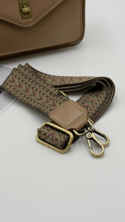 Сумка женская натуральная кожа артикул 066-35 цвет "бежевый"