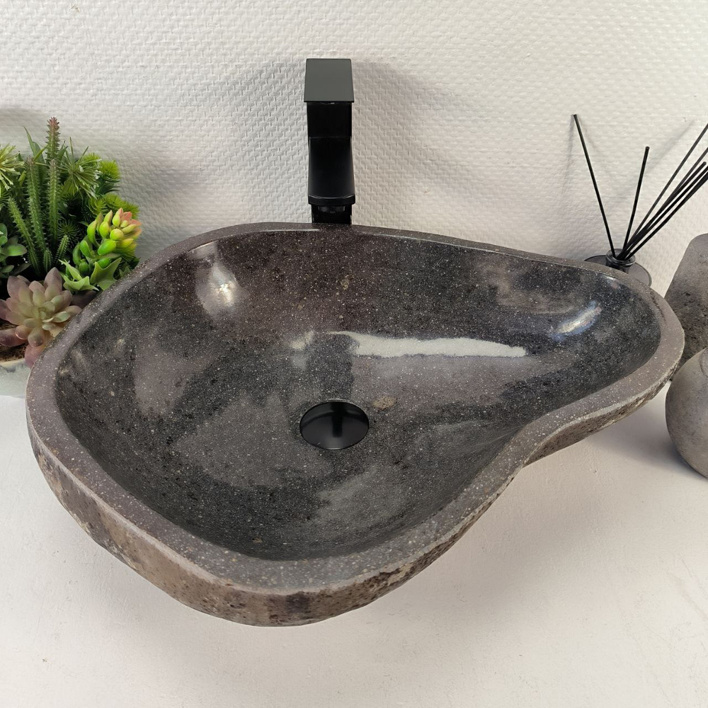 Раковина из речного камня RS-65415 53*43*15 0857