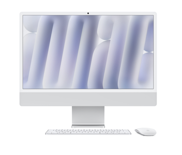 Apple iMac 24" Retina 4,5K, M4 2024 (8C CPU, 8C GPU), 16 Гб, SSD 512 Гб, серебристый