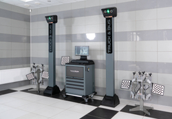 Стенд сход-развал 3D для грузовиков, до 4-х осей одновременно ТехноВектор 7 Truck P 7204 HTS4